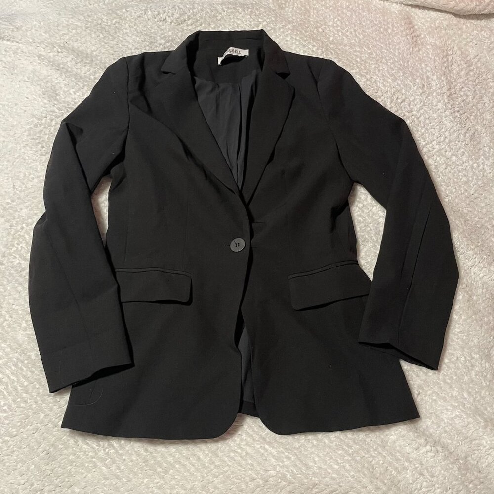 Black petite black blazer size small